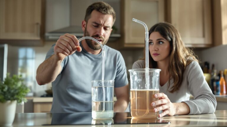comment siphonner du bas vers le haut