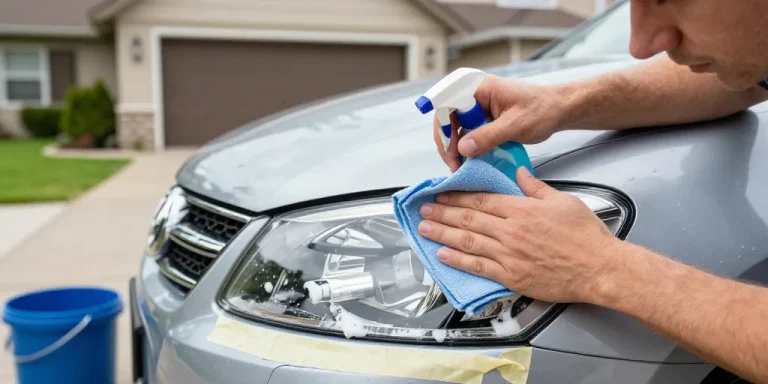 comment nettoyer les phares d'une voiture